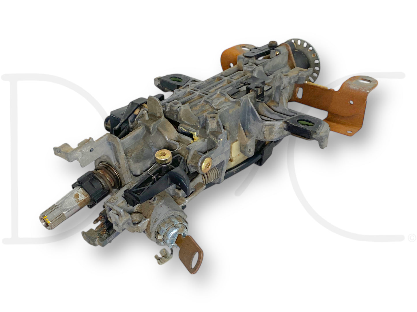 92-96 Ford F250 97 F350 Steering Column Tilt Manual Trans OE F2Ua-3F723-Bd