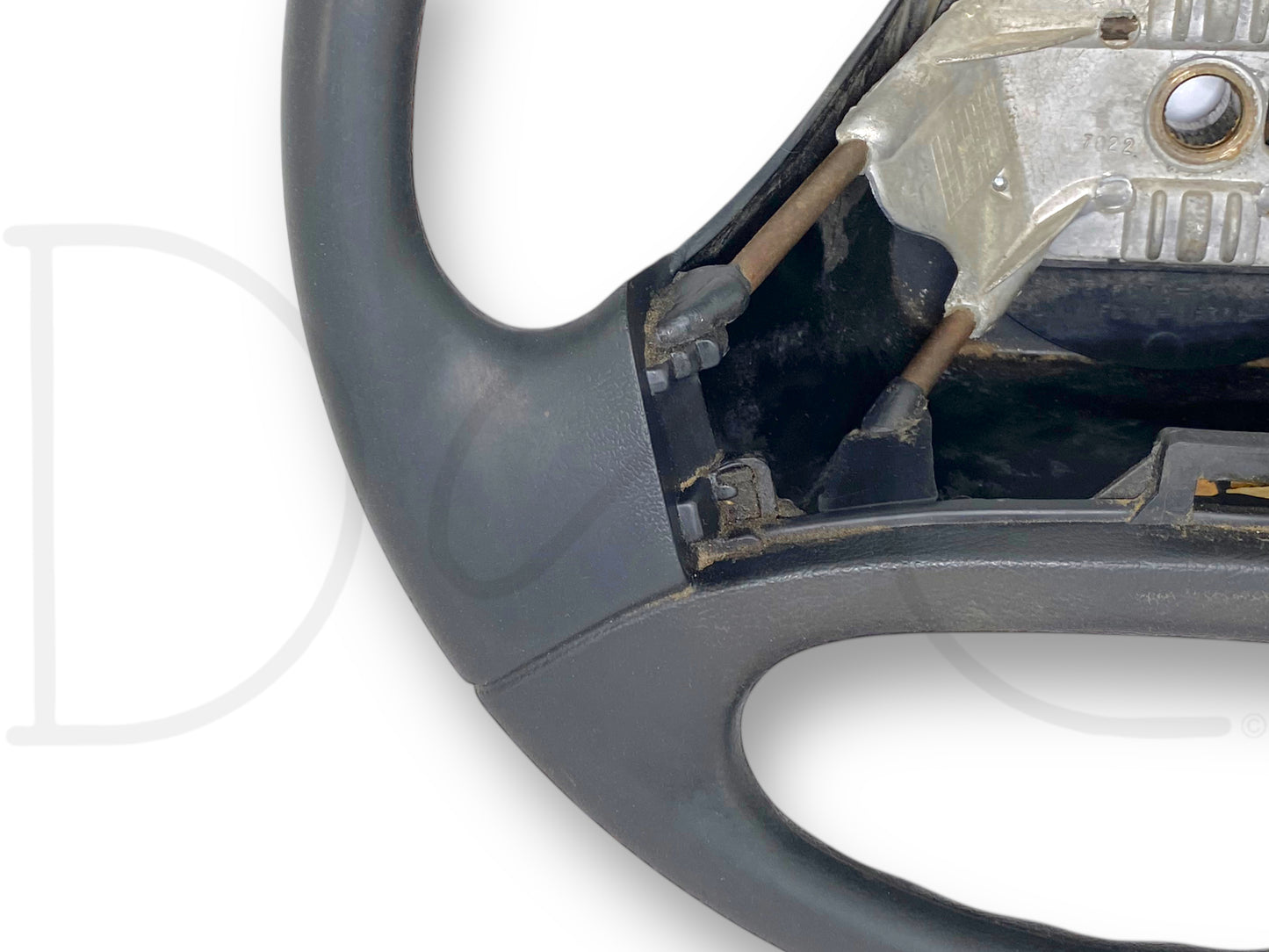 92-97 Ford F250 F350 Steering Wheel Black OEM