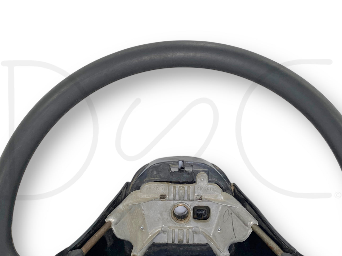 92-97 Ford F250 F350 Steering Wheel Black OEM