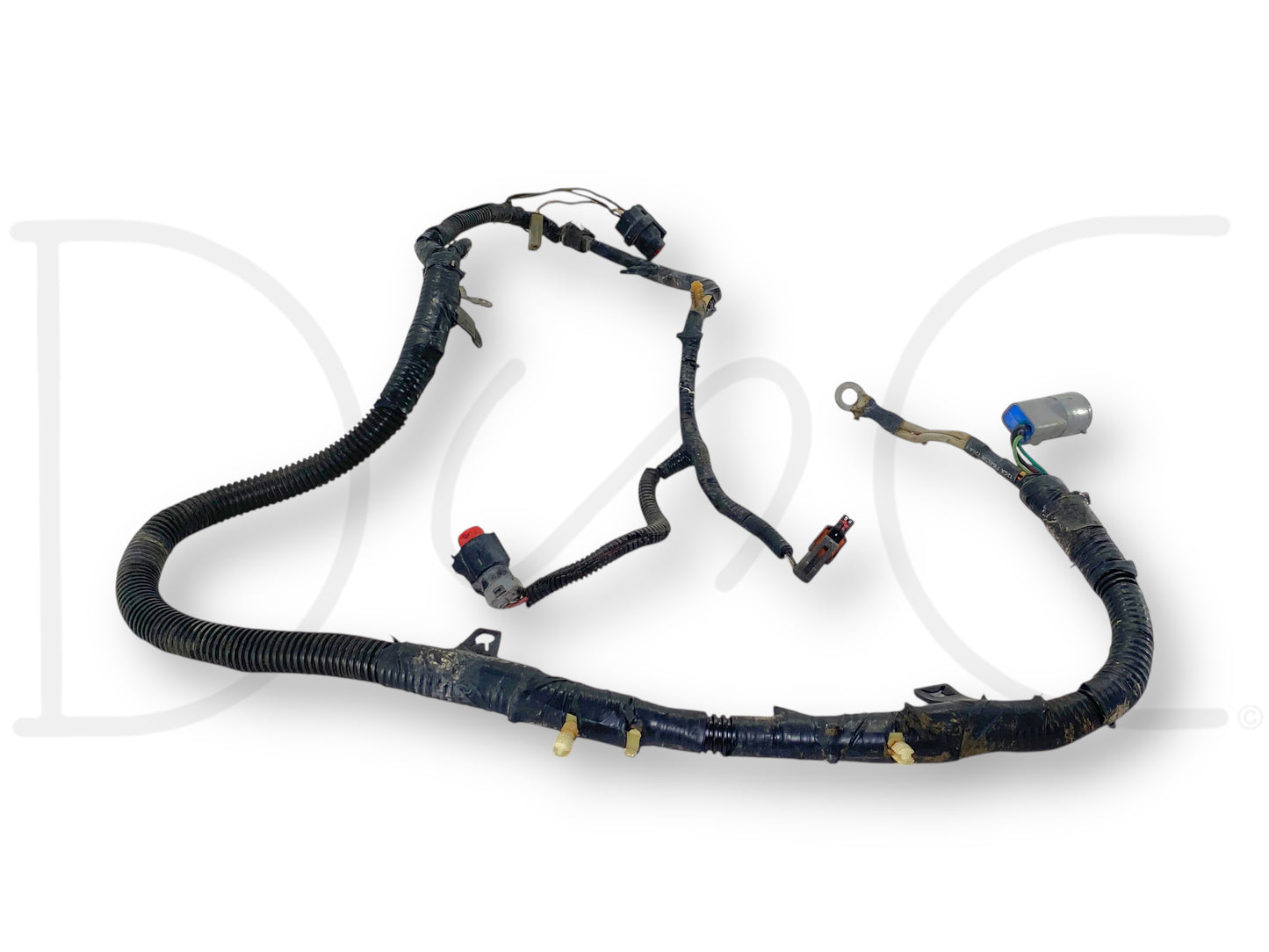 95-97 Ford F250 F350 7.3 7.3L Ac A/C Compressor Alternator Wiring Harness OEM