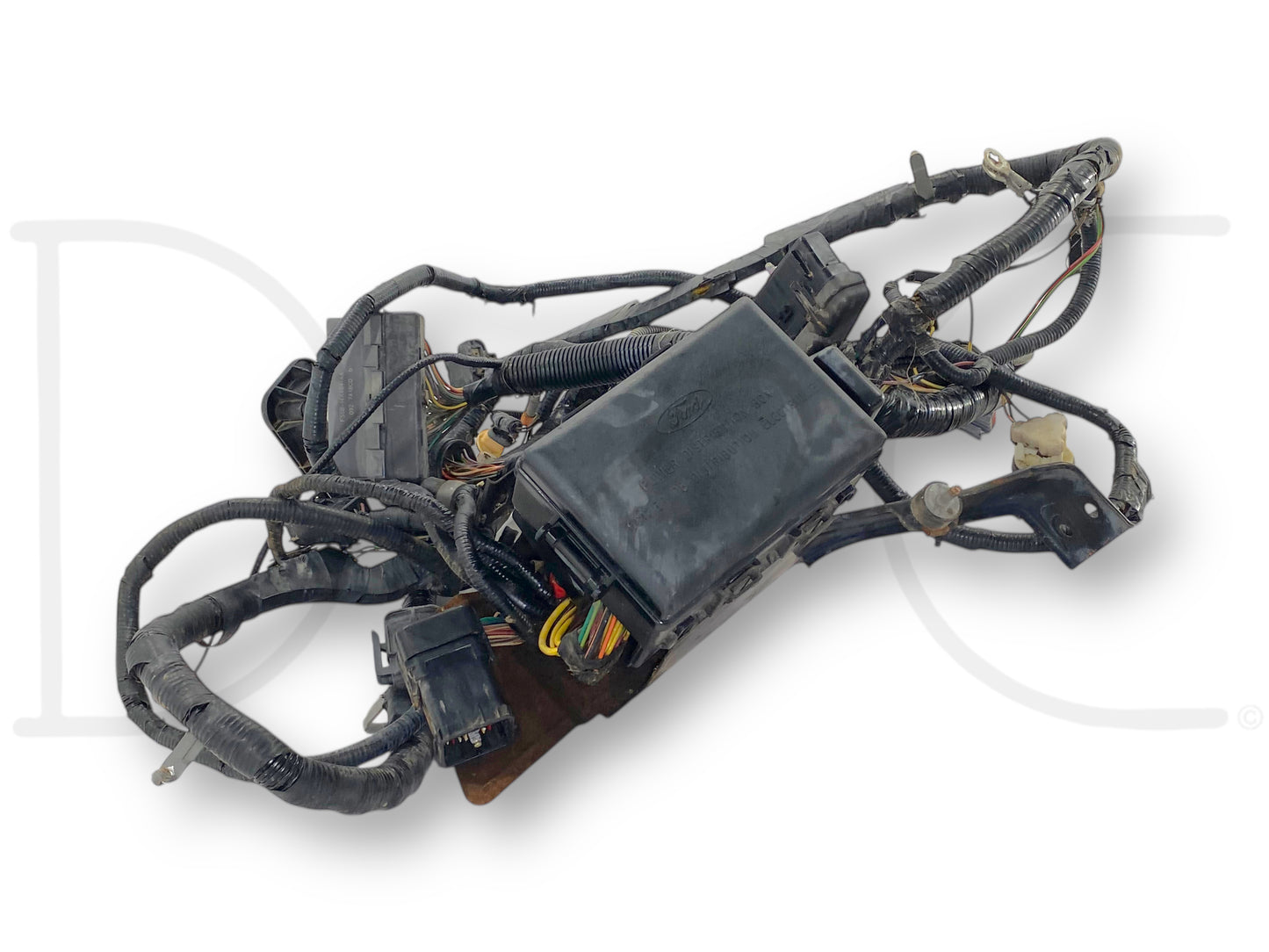 96-97 Ford F250 F350 7.3 Front Body Fuse Box Wiring Harness F7Tb-12A581-P260F