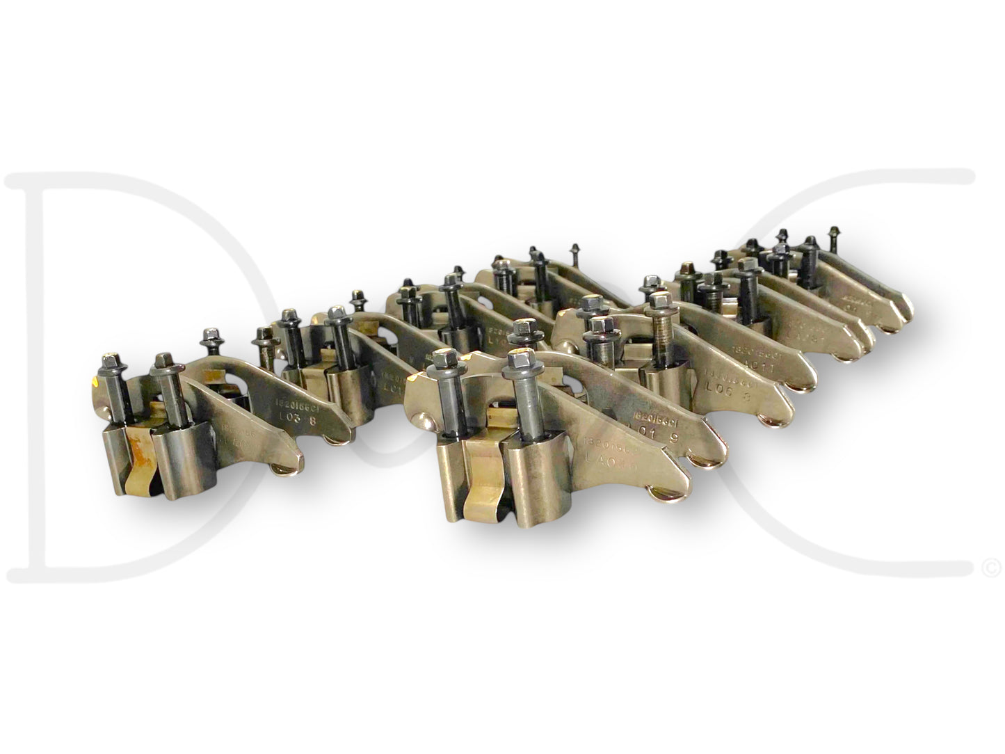 95-02 Ford F250 F350 7.3 Intake Exhaust Rocker Arm Pedestal Set (8 Cylinders)