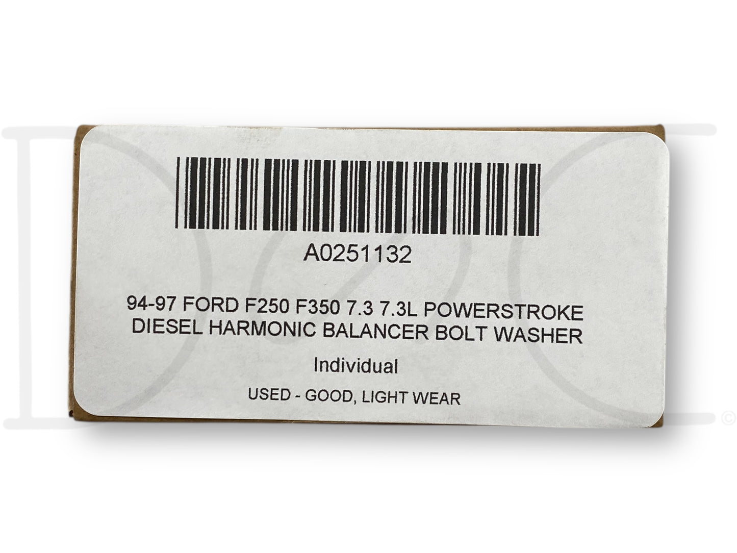 94-97 Ford F250 F350 7.3 7.3L Powerstroke Diesel Harmonic Balancer Bolt Washer