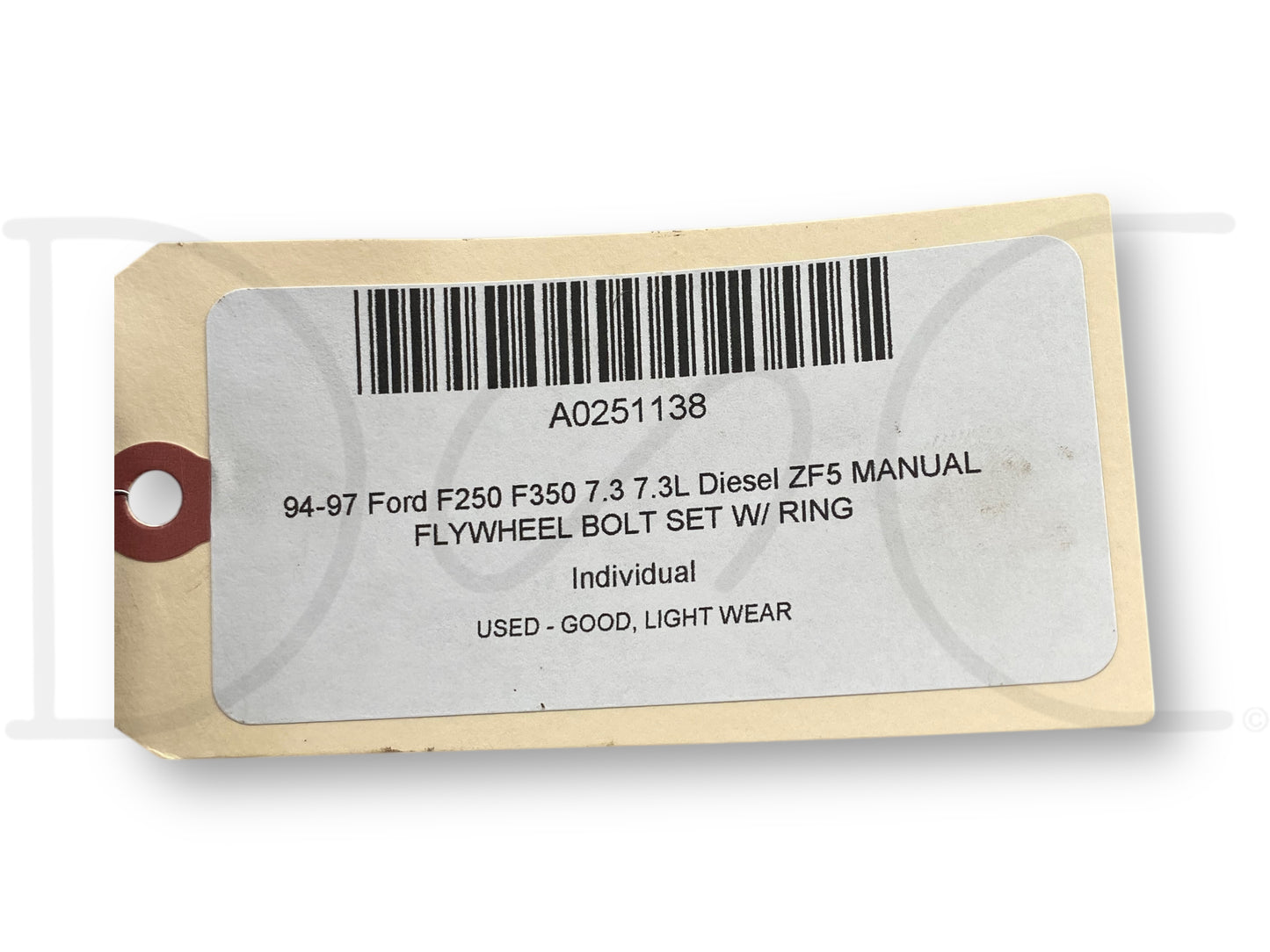 94-97 Ford F250 F350 7.3 7.3L Diesel ZF5 Manual Flywheel Bolt Set W/ Ring