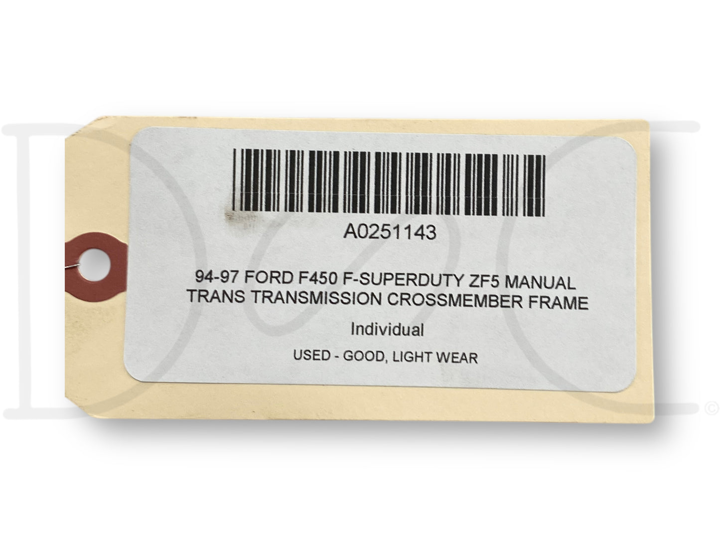 94-97 Ford F450 F-Superduty ZF5 Manual Trans Transmission Crossmember Frame