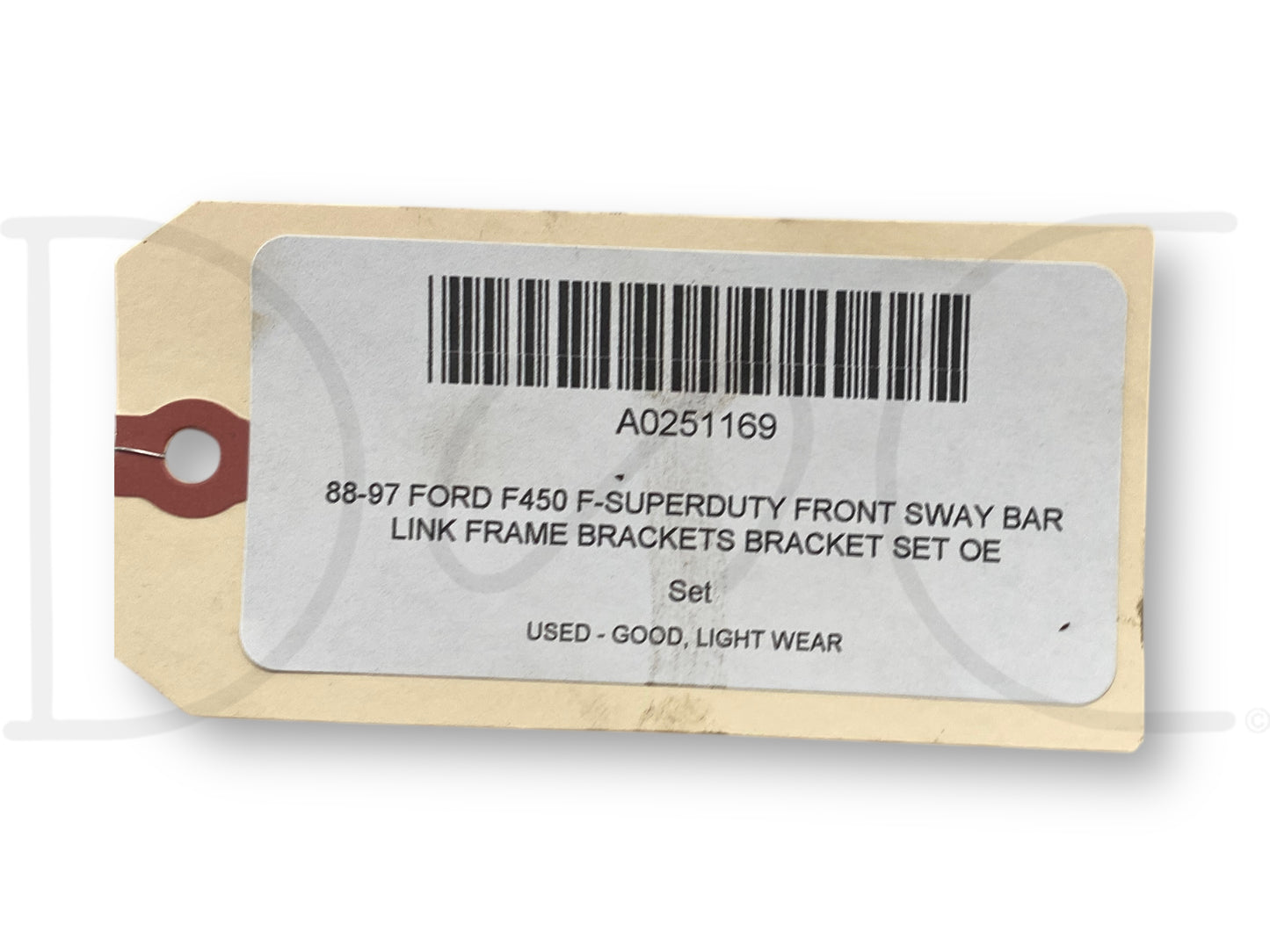 88-97 Ford F450 F-Superduty Front Sway Bar Link Frame Brackets Bracket Set OE