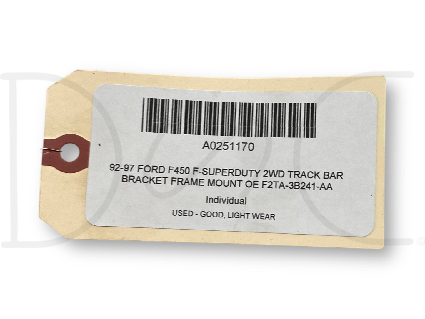 92-97 Ford F450 F-Superduty 2WD Track Bar Bracket Frame Mount OE F2Ta-3B241-Aa