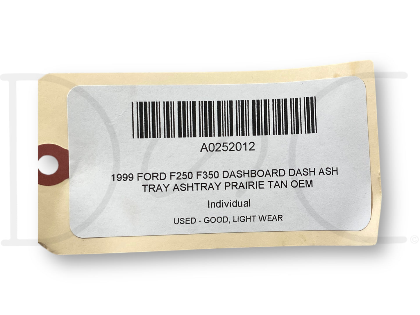 1999 Ford F250 F350 Dashboard Dash Ash Tray Ashtray Prairie Tan OEM