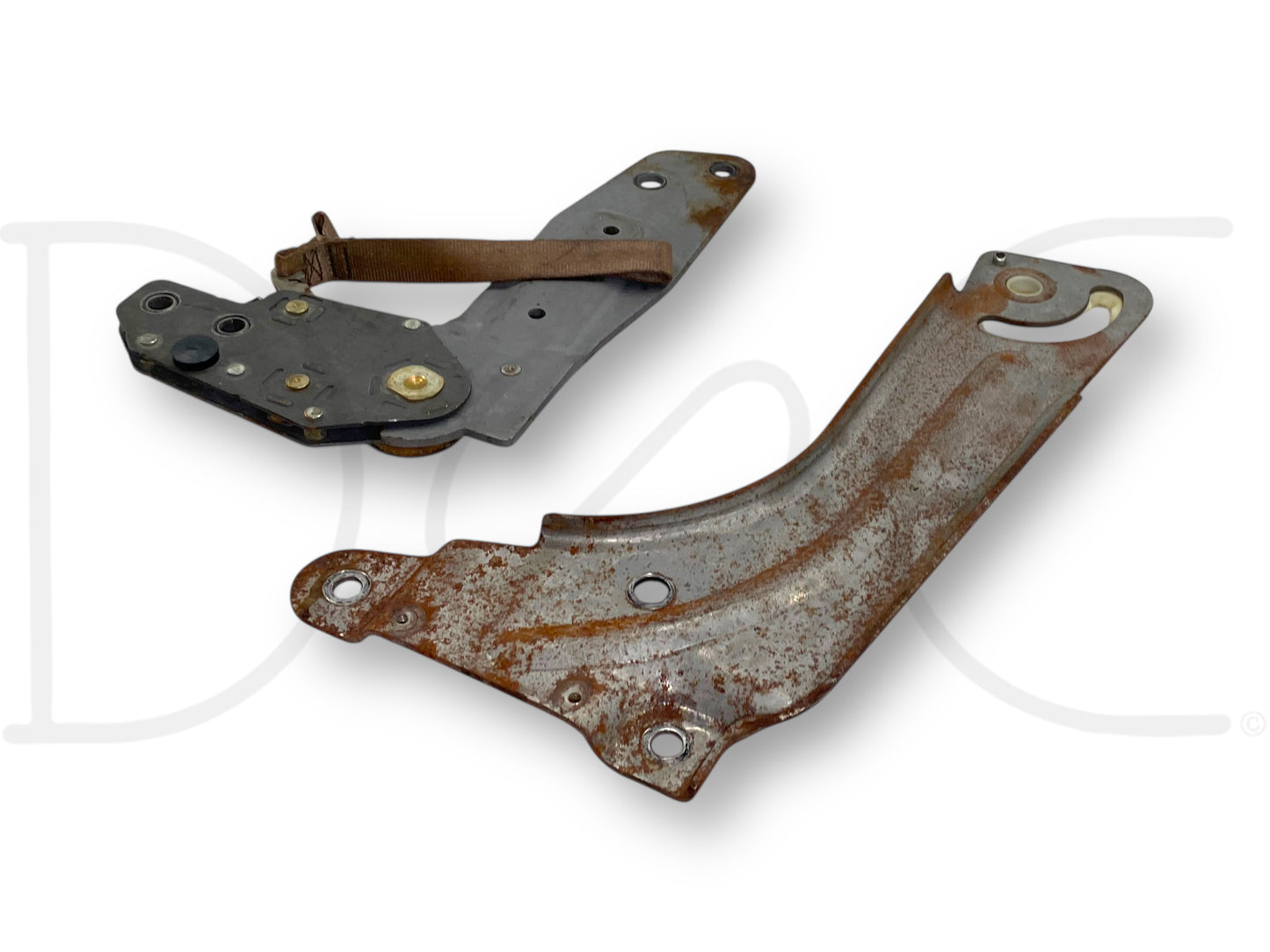 99-10 Ford F250 F350 Jump Seat Center Console Hinge Set OE Hinges