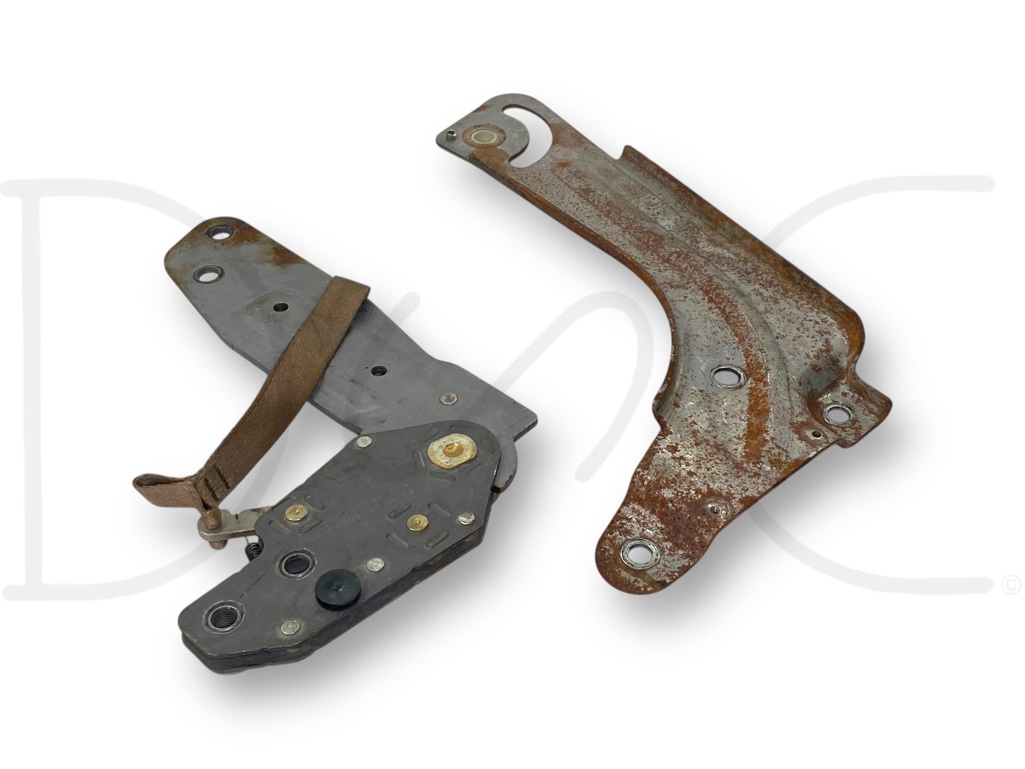 99-10 Ford F250 F350 Jump Seat Center Console Hinge Set OE Hinges