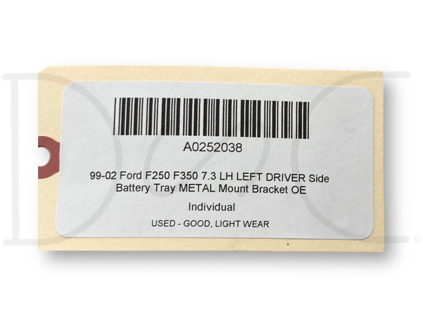 99-02 Ford F250 F350 7.3 LH Left Driver Side Battery Tray Metal Mount Bracket OE