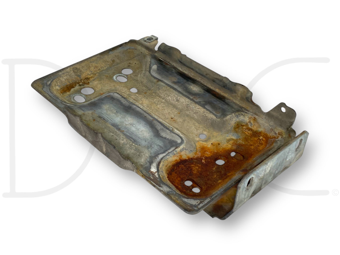 99-02 Ford F250 F350 7.3 LH Left Driver Side Battery Tray Metal Mount Bracket OE