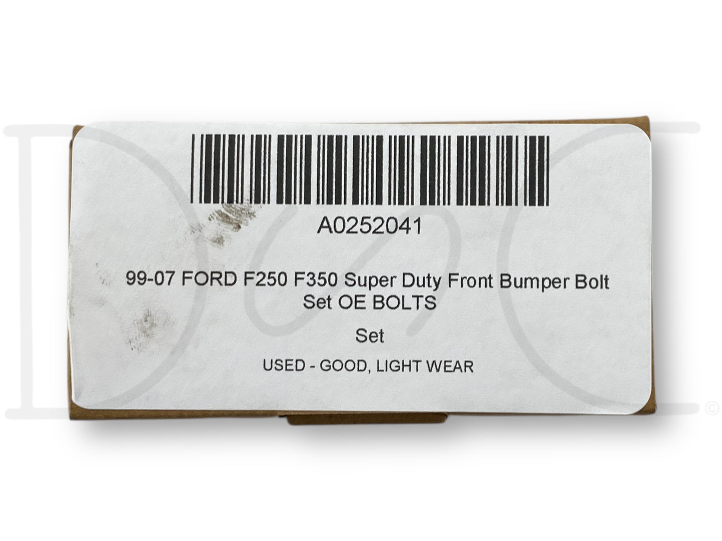 99-07 Ford F250 F350 Super Duty Front Bumper Bolt Set OE Bolts