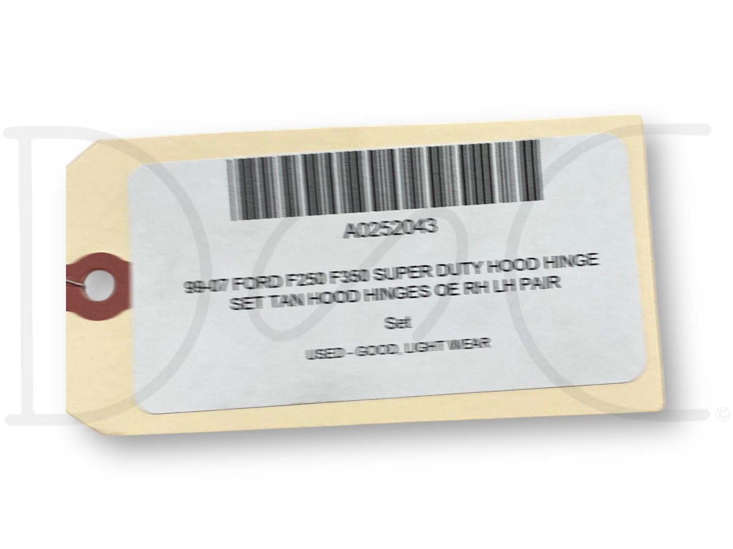 99-07 Ford F250 F350 Super Duty Hood Hinge Set Tan Hood Hinges OE RH LH Pair