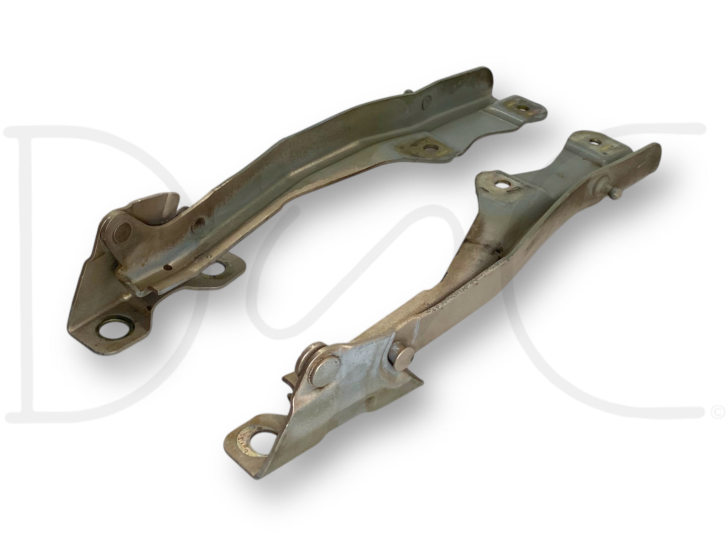 99-07 Ford F250 F350 Super Duty Hood Hinge Set Tan Hood Hinges OE RH LH Pair
