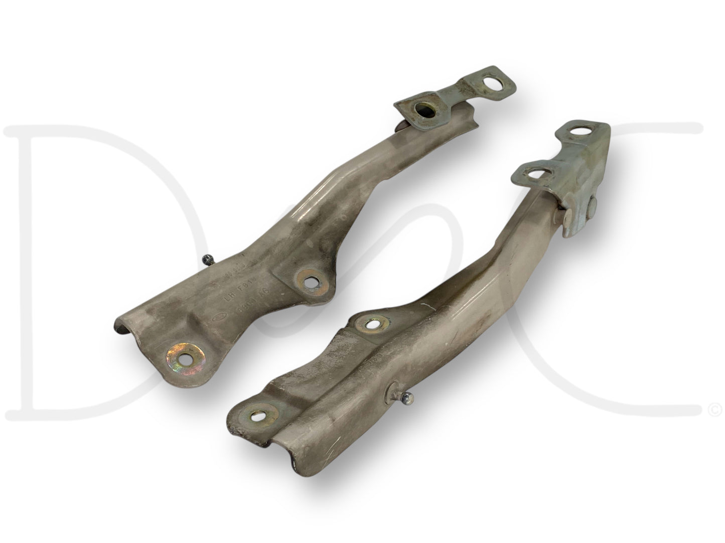 99-07 Ford F250 F350 Super Duty Hood Hinge Set Tan Hood Hinges OE RH LH Pair