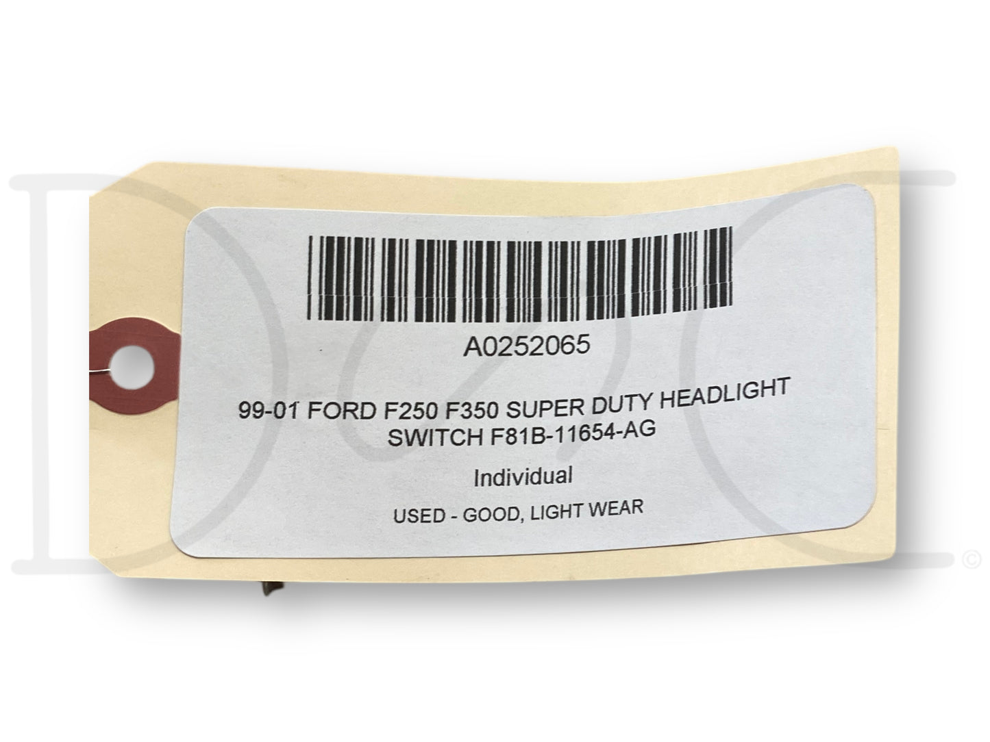 99-01 Ford F250 F350 Super Duty Headlight Switch F81B-11654-Ag