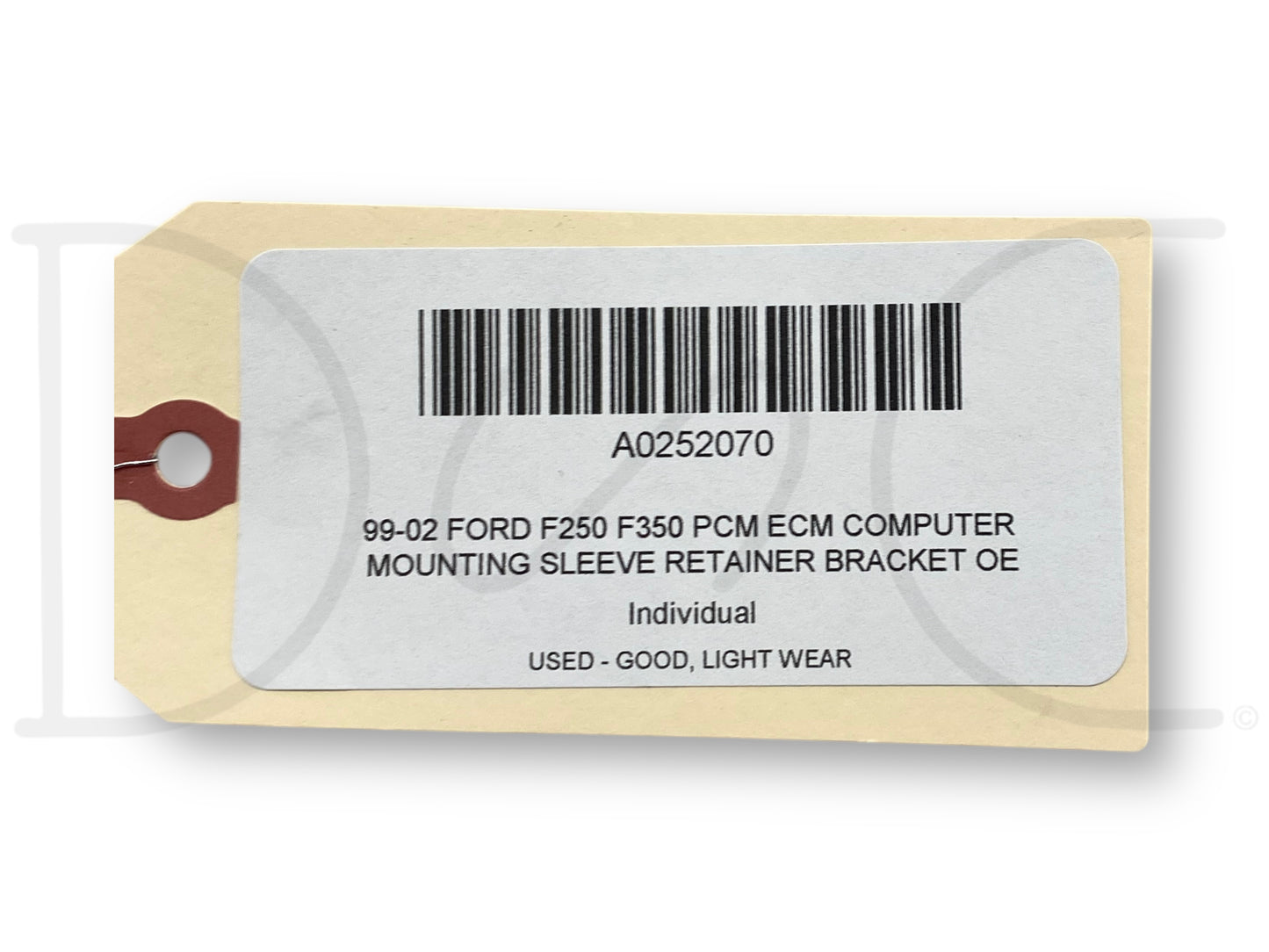99-02 Ford F250 F350 PCM ECM Computer Mounting Sleeve Retainer Bracket OE