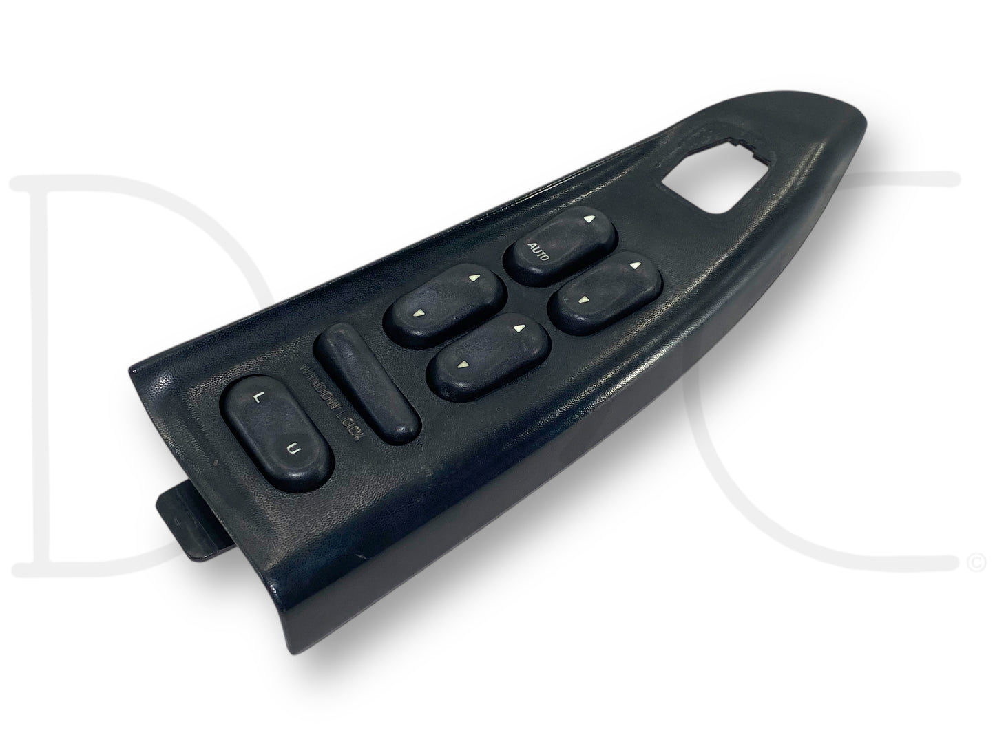 99-01 Ford F250 F350 LH Left Driver Front Power Window Lock Switch Panel Black
