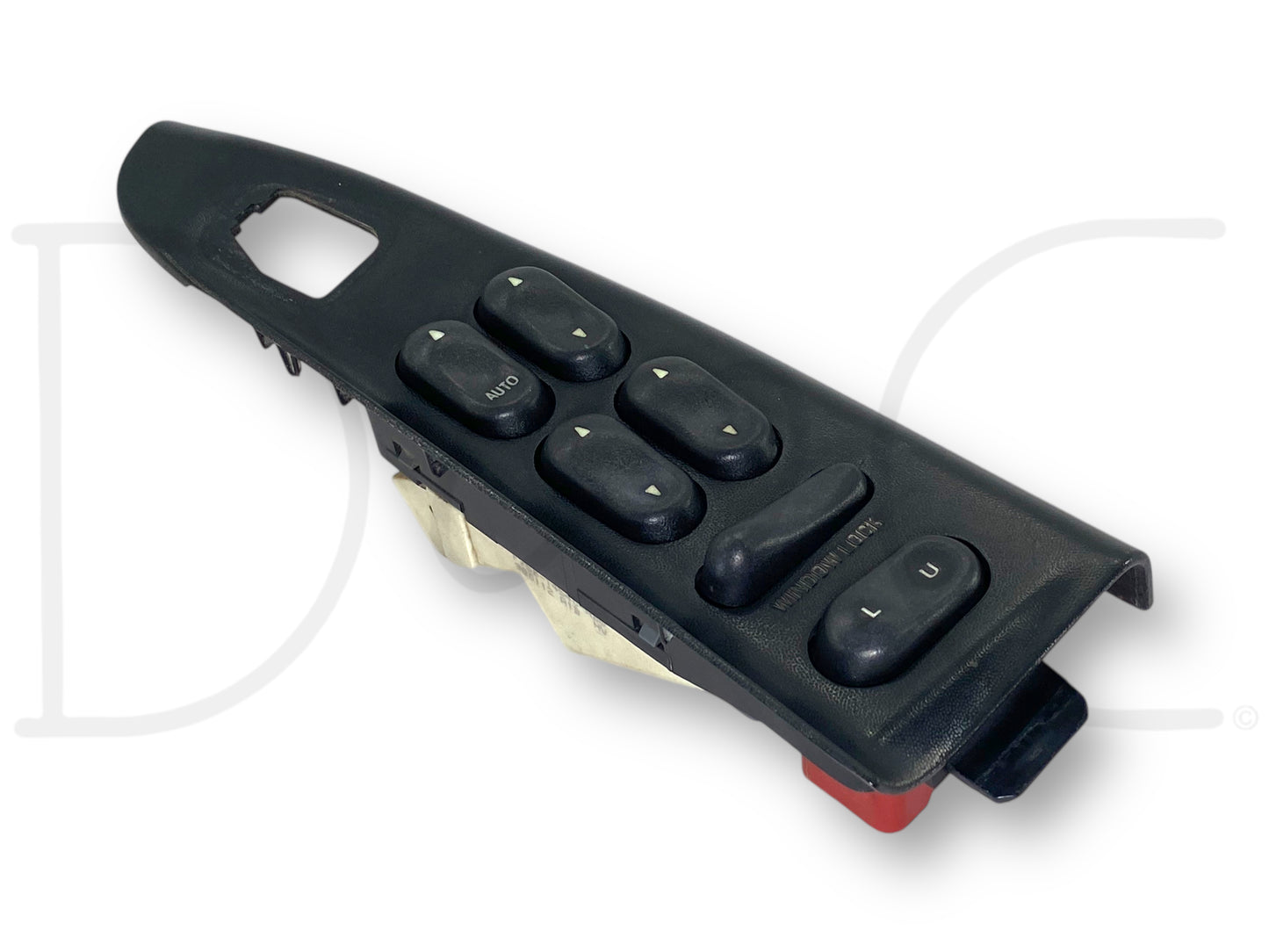 99-01 Ford F250 F350 LH Left Driver Front Power Window Lock Switch Panel Black