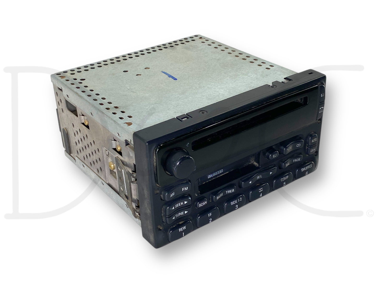 99-04 Ford F250 F350 Factory Radio Head Unit AM/FM CD Cassette OEM *Blem*