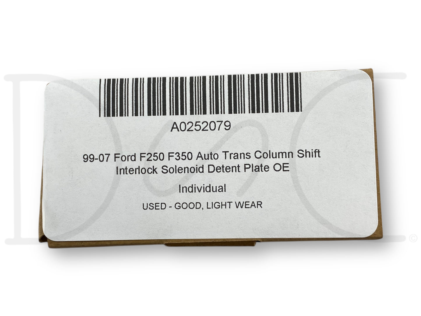 99-07 Ford F250 F350 Auto Trans Column Shift Interlock Solenoid Detent Plate OE