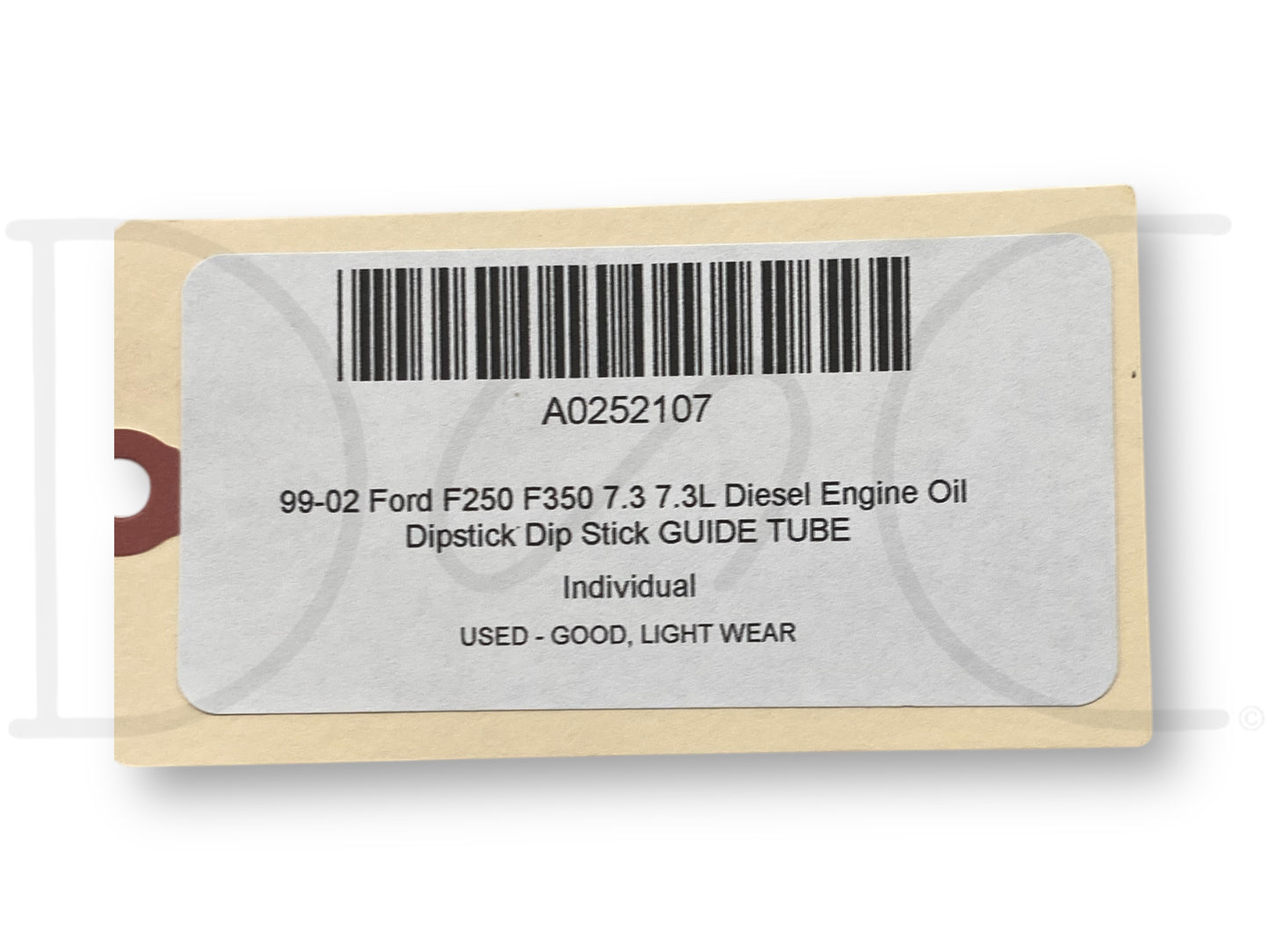 99-02 Ford F250 F350 7.3 7.3L Diesel Engine Oil Dipstick Dip Stick Guide Tube