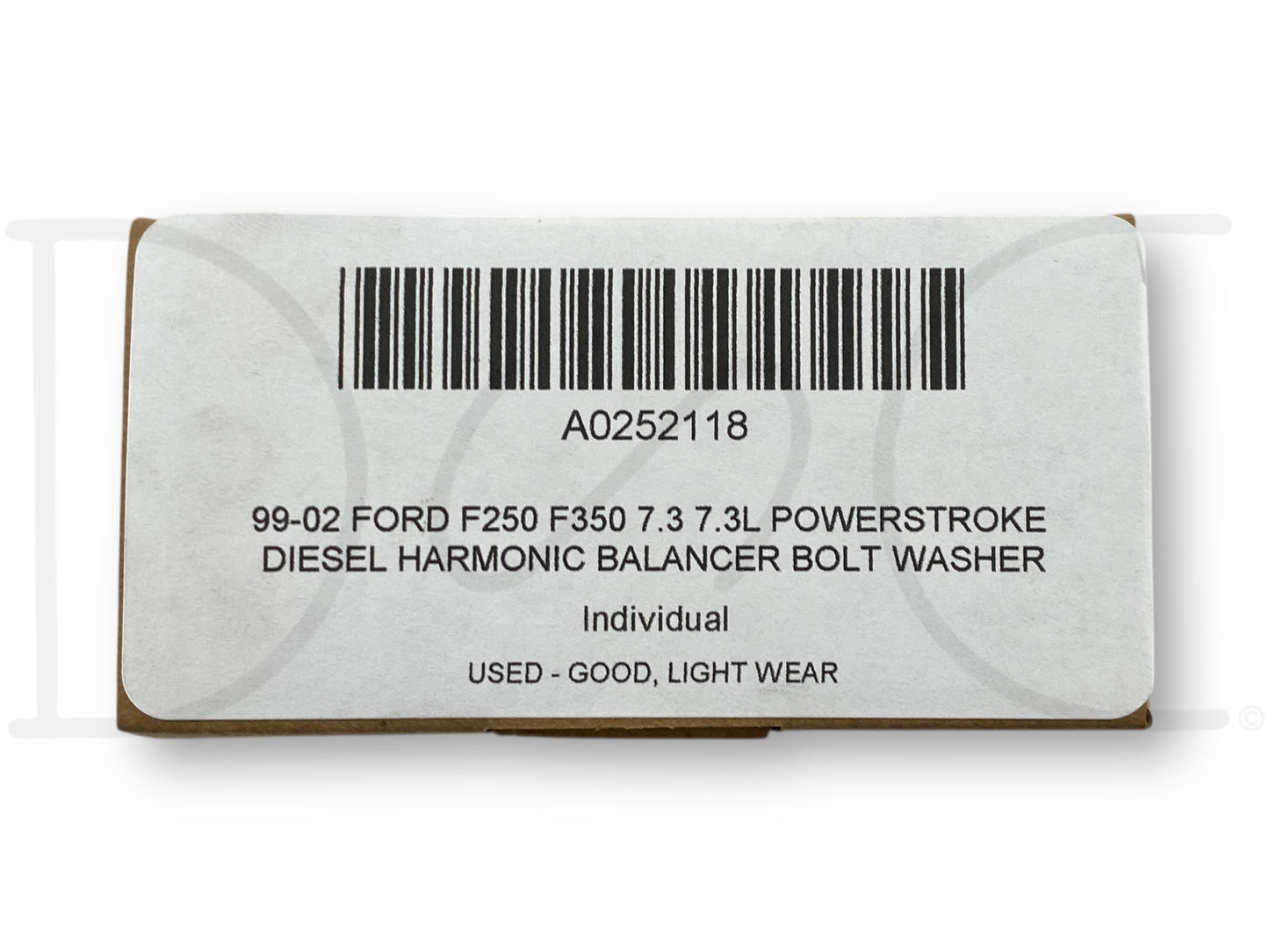 99-02 Ford F250 F350 7.3 7.3L Powerstroke Diesel Harmonic Balancer Bolt Washer