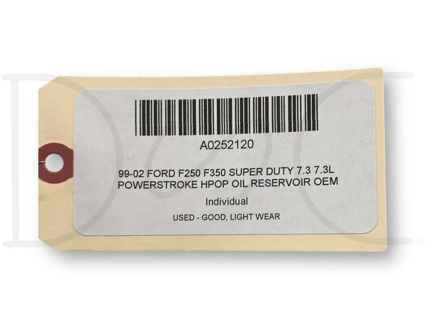 99-02 Ford F250 F350 Super Duty 7.3 7.3L Powerstroke HPOP Oil Reservoir OEM