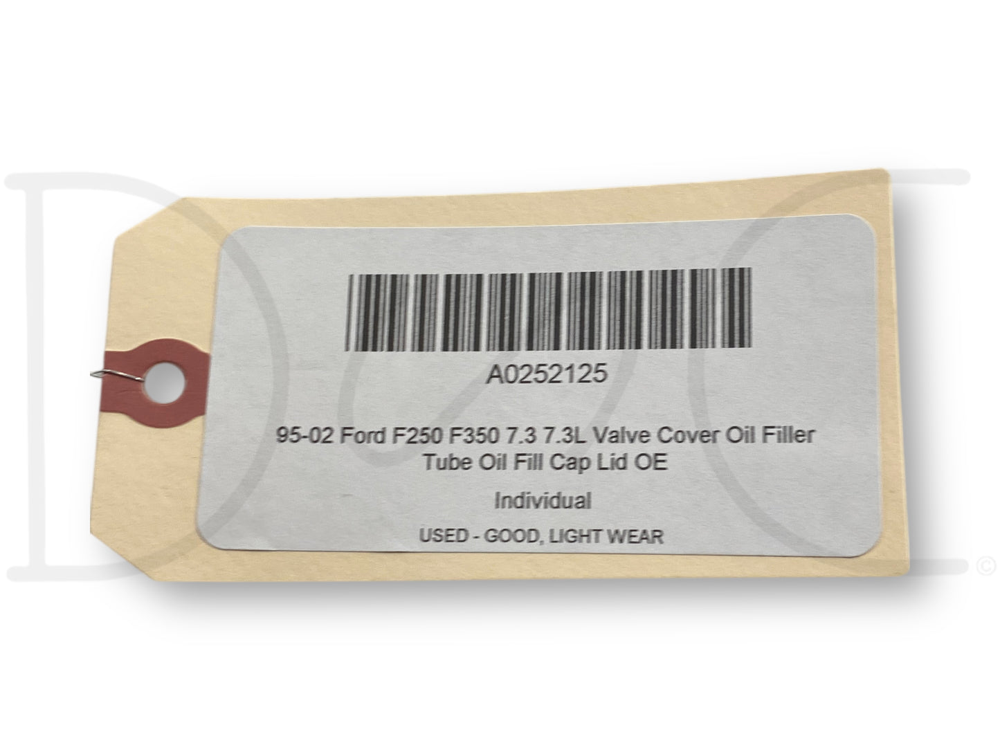 95-02 Ford F250 F350 7.3 7.3L Valve Cover Oil Filler Tube Oil Fill Cap Lid OE