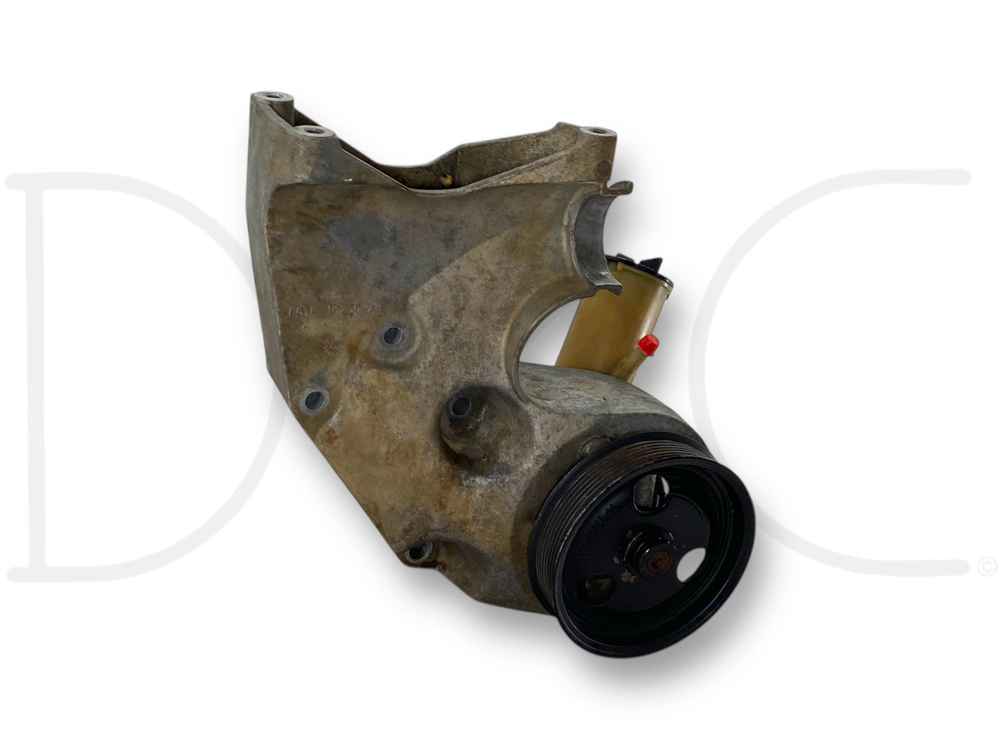 99-02 Ford F250 F350 7.3L Power Steering Pump Alternator Bracket Pulley Assembly