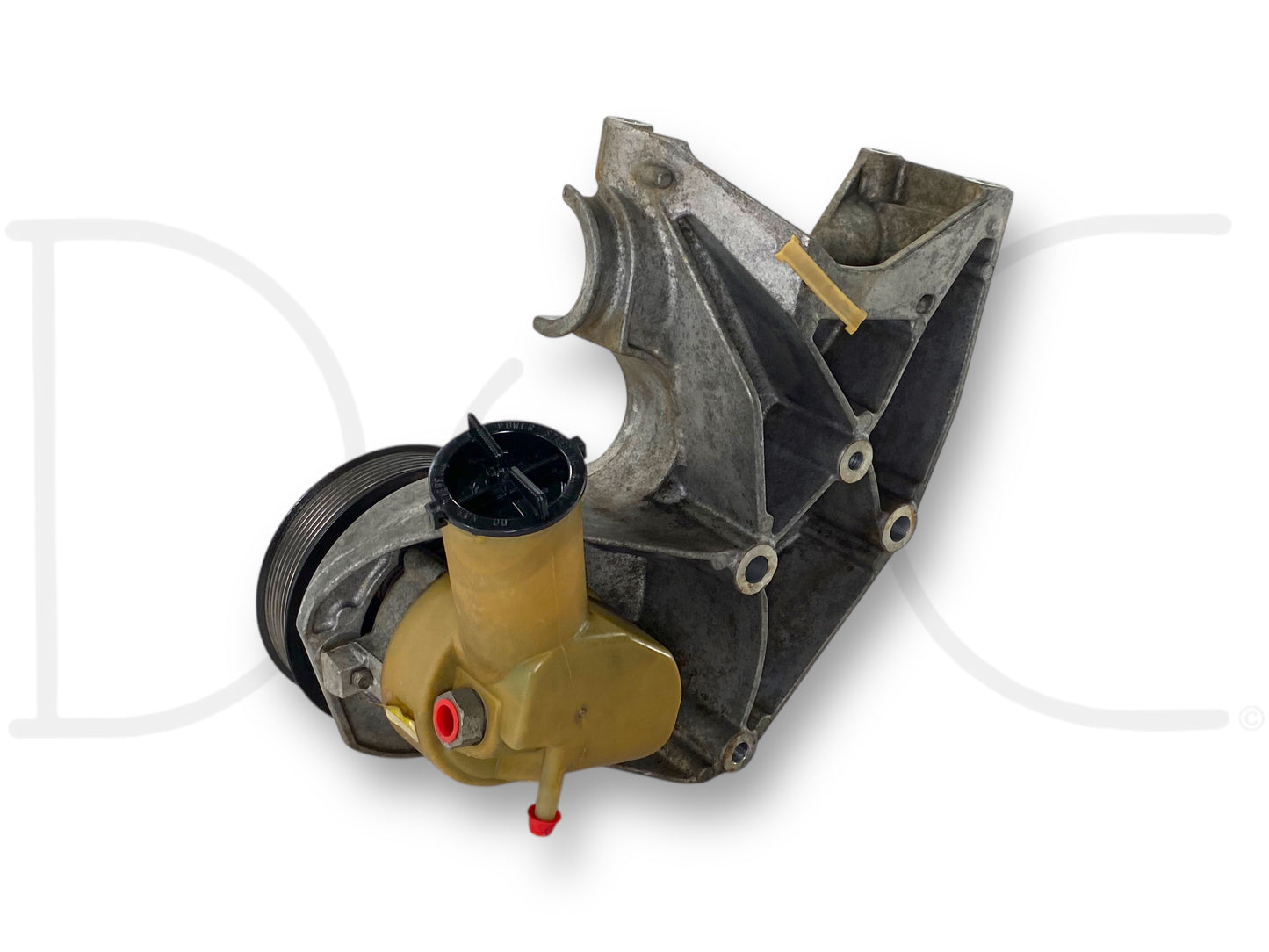99-02 Ford F250 F350 7.3L Power Steering Pump Alternator Bracket Pulley Assembly