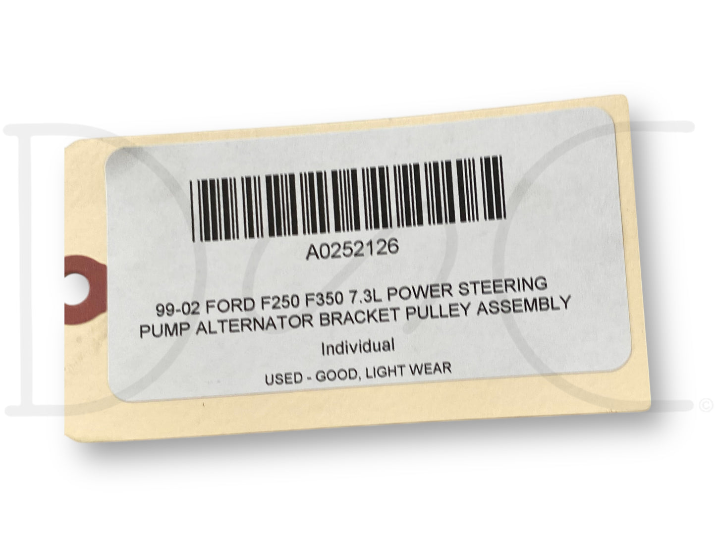 99-02 Ford F250 F350 7.3L Power Steering Pump Alternator Bracket Pulley Assembly