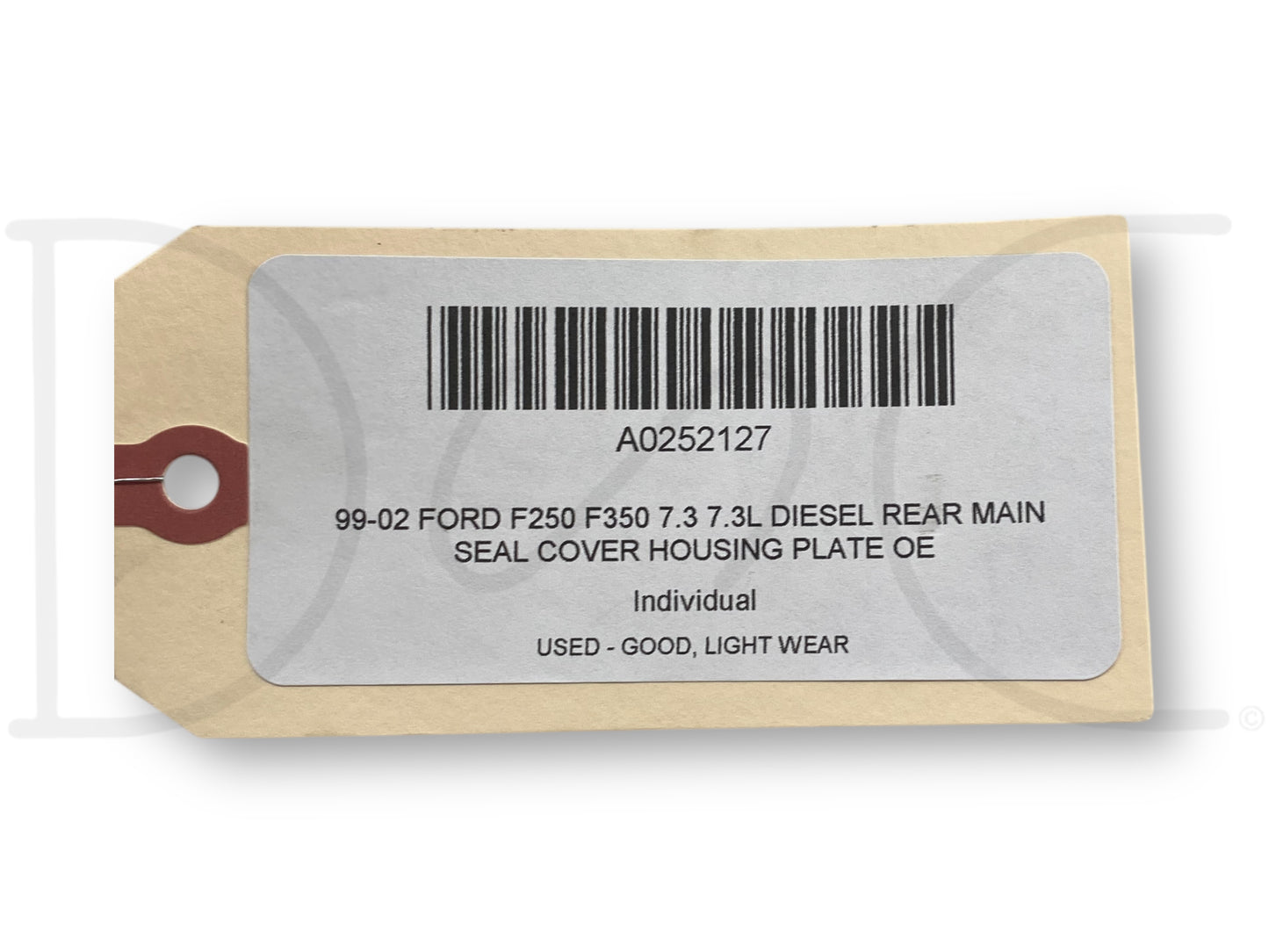 99-02 Ford F250 F350 7.3 7.3L Diesel Rear Main Seal Cover Housing Plate OE
