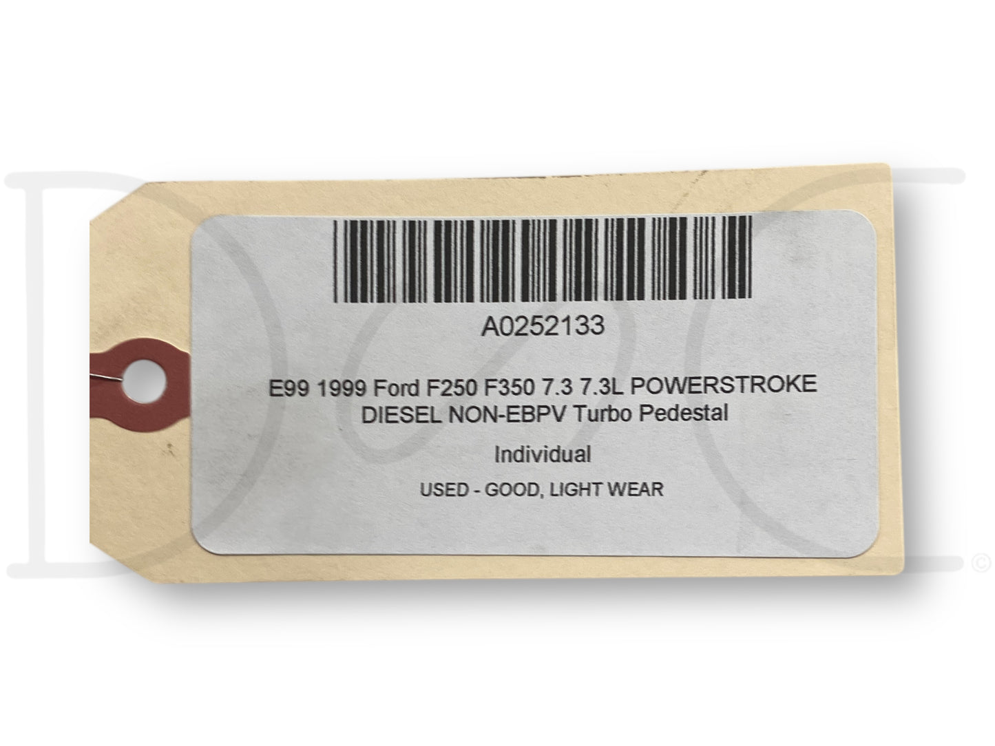 E99 1999 Ford F250 F350 7.3 7.3L Powerstroke Diesel Non-EBPV Turbo Pedestal