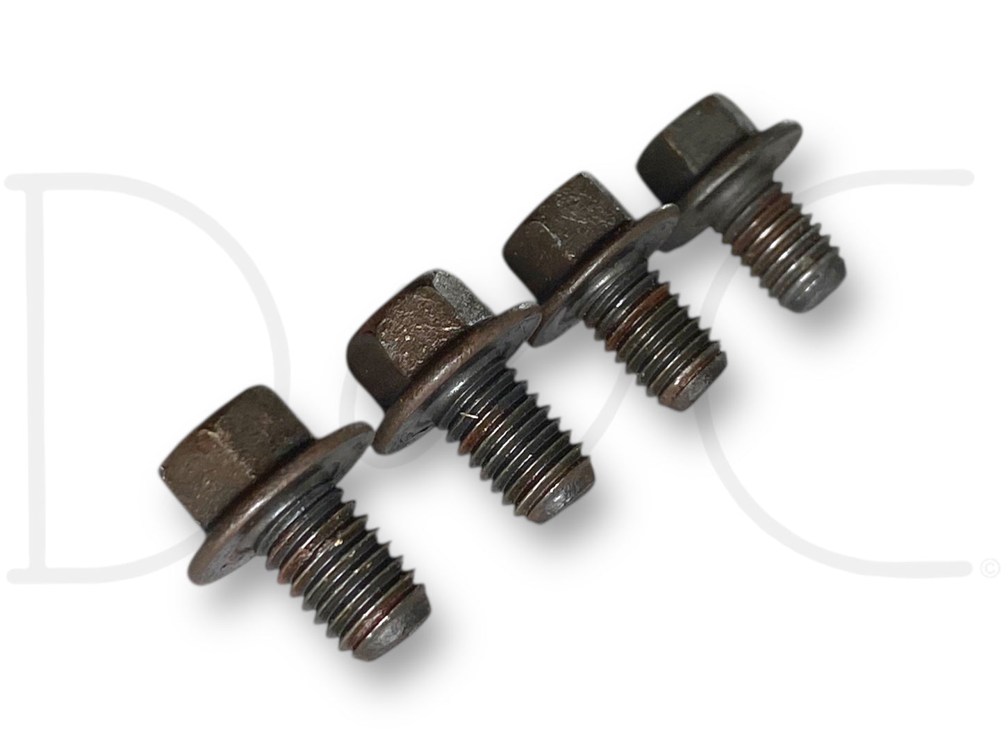 99-02 Ford F250 F350 7.3 7.3L Water Pump Pulley Bolts Bolt Set (4) OE