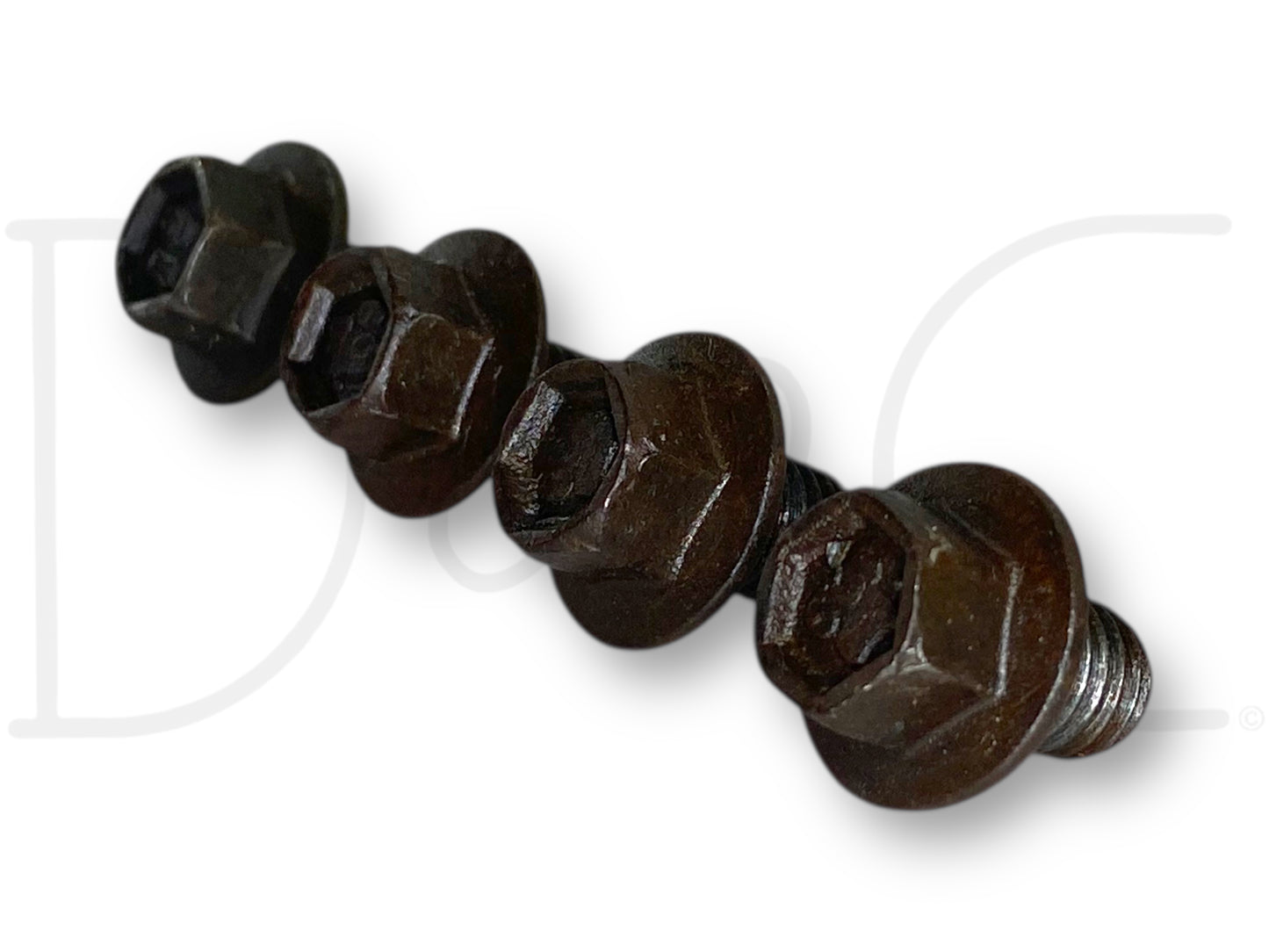 99-02 Ford F250 F350 7.3 7.3L Water Pump Pulley Bolts Bolt Set (4) OE