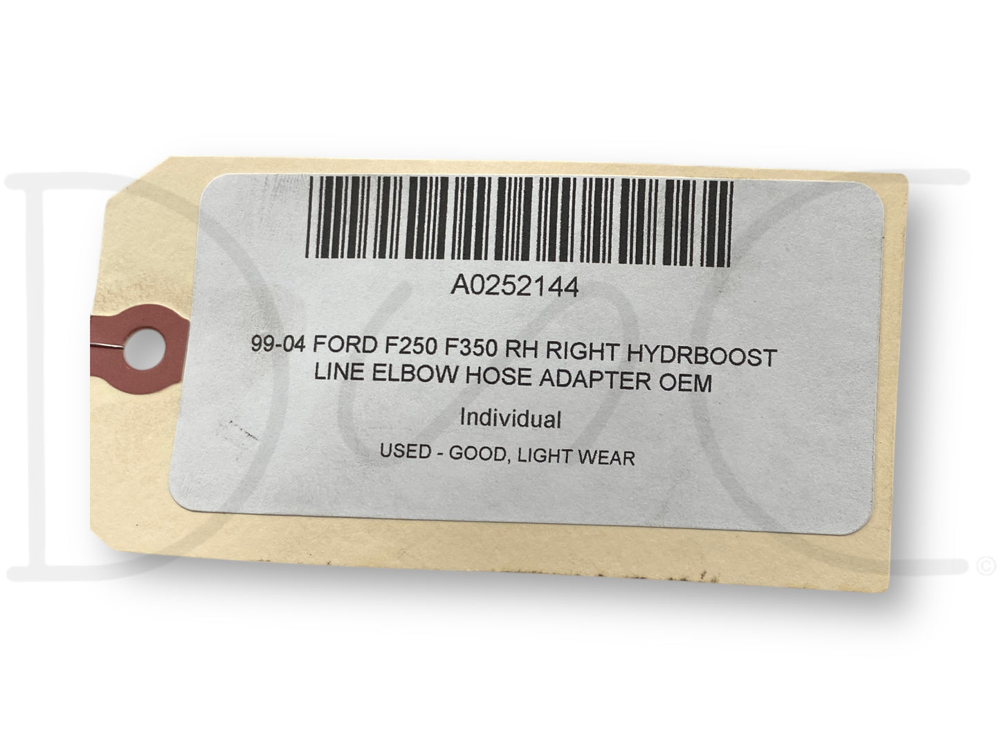 99-04 Ford F250 F350 RH Right Hydrboost Line Elbow Hose Adapter OEM