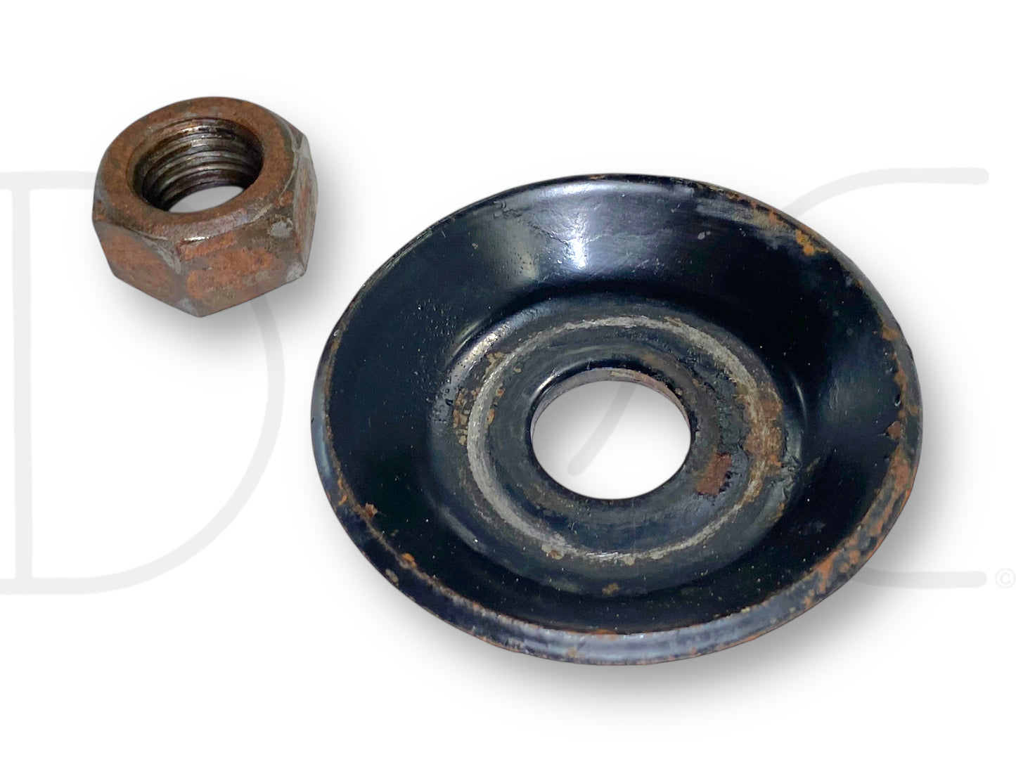 99-07 Ford F250 F350 Lower Coil Spring Retainer Washer W/ Nut 2WD