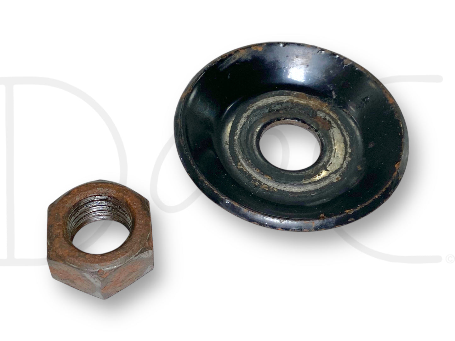 99-07 Ford F250 F350 Lower Coil Spring Retainer Washer W/ Nut 2WD