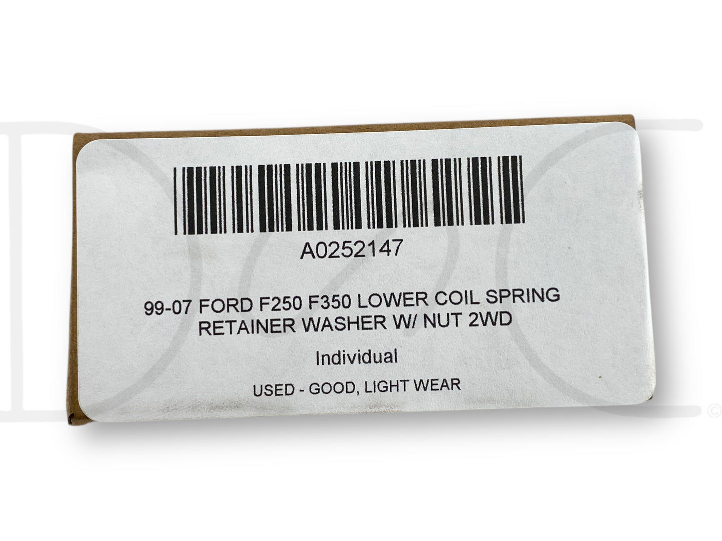 99-07 Ford F250 F350 Lower Coil Spring Retainer Washer W/ Nut 2WD
