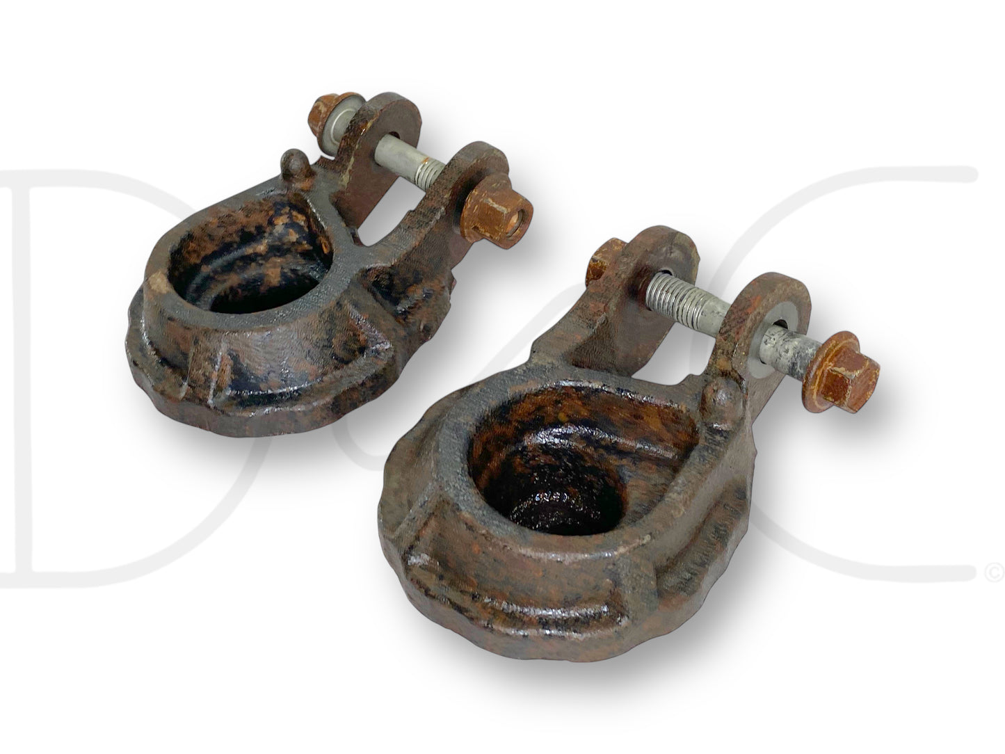 99-07 Ford F250 F350 Front Coil Spring Seat Lower Set Left Right 2WD OEM