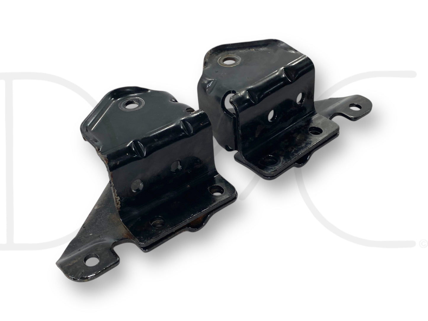 99-04 Ford F250 F350 2WD Radius Arm Bracket Set OE Brackets Frame Mounts