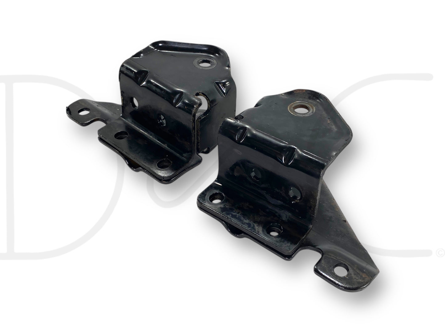 99-04 Ford F250 F350 2WD Radius Arm Bracket Set OE Brackets Frame Mounts