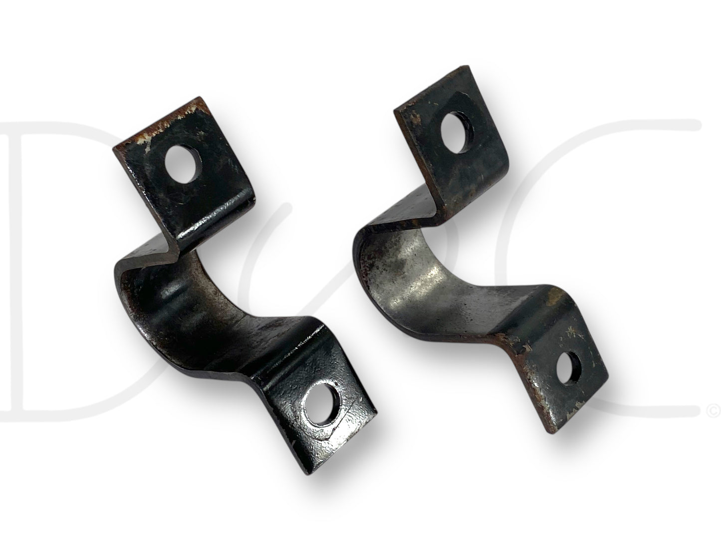 99-04 Ford F350 DRW Rear Axle Sway Bar Stabilizer Mount Brackets OE Bracket Set