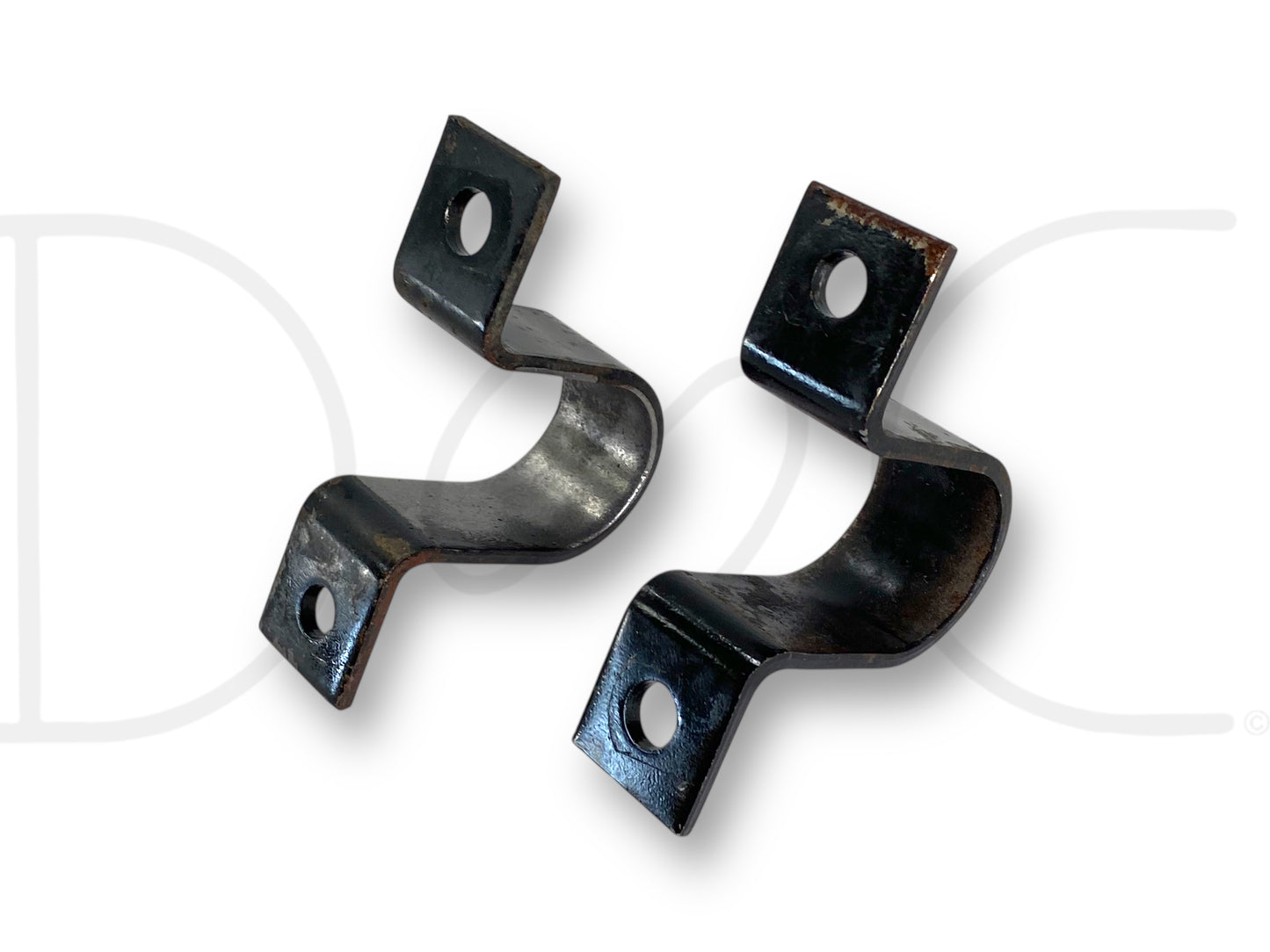 99-04 Ford F350 DRW Rear Axle Sway Bar Stabilizer Mount Brackets OE Bracket Set