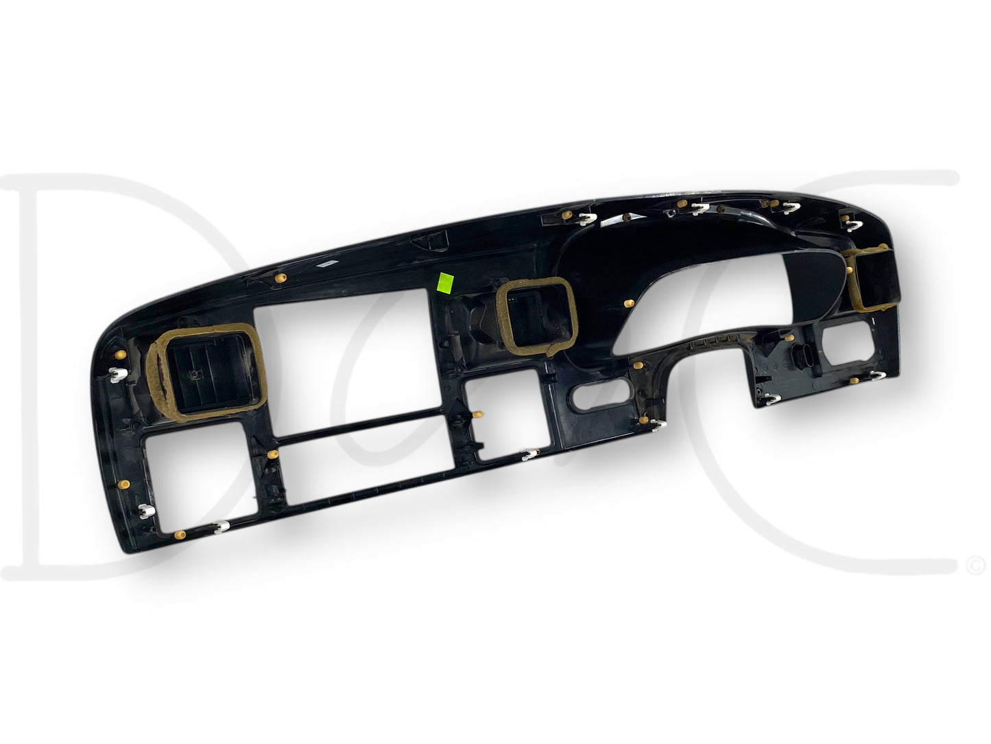 05-07 Ford F250 F350 Lariat Dash Bezel Radio Cluster Trim Panel Black / Wood