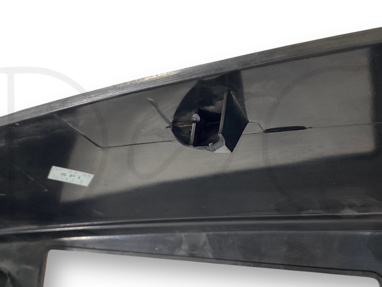 05-07 Ford F250 F350 Lariat Dash Bezel Radio Cluster Trim Panel Black / Wood