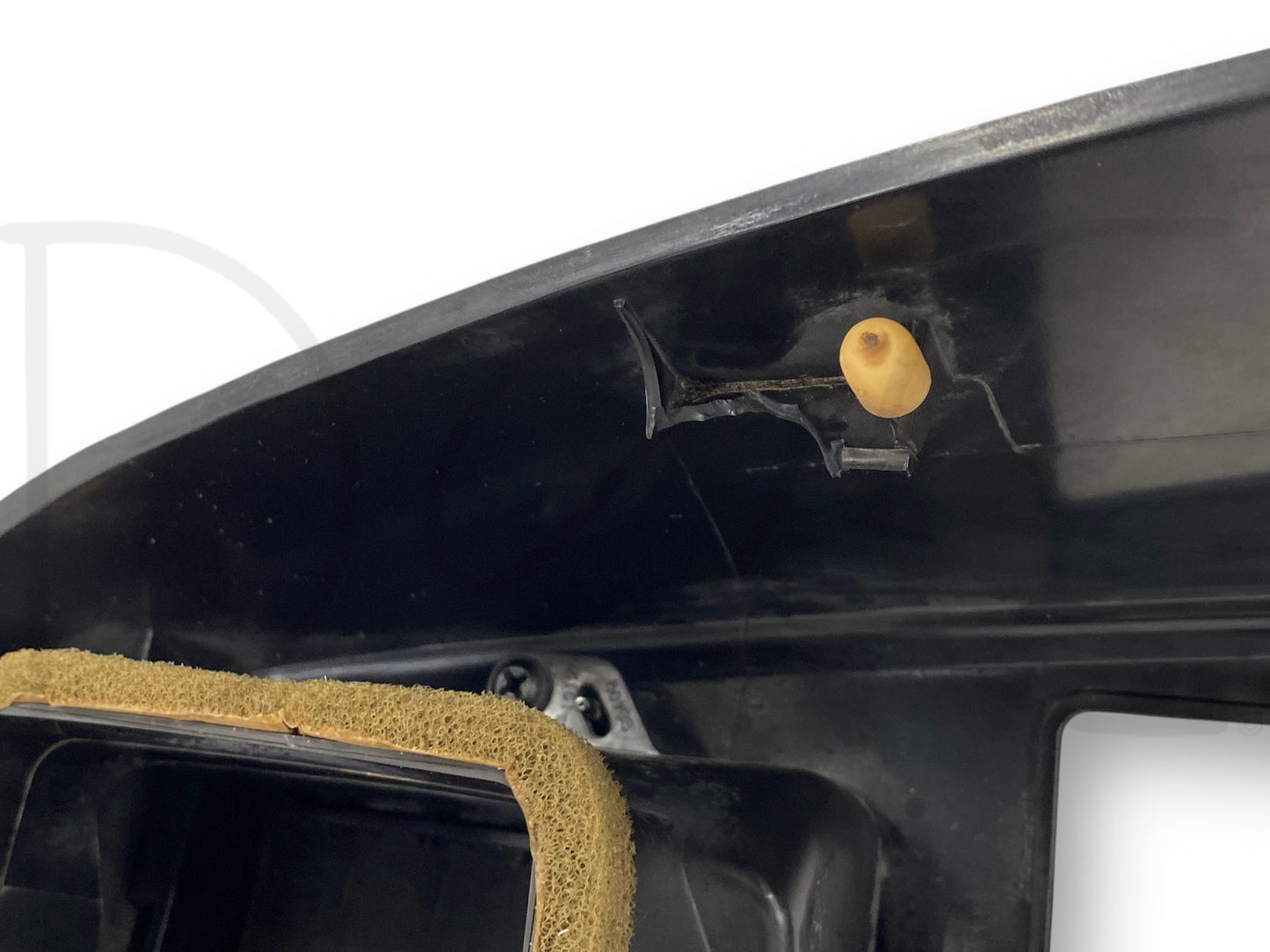 05-07 Ford F250 F350 Lariat Dash Bezel Radio Cluster Trim Panel Black / Wood