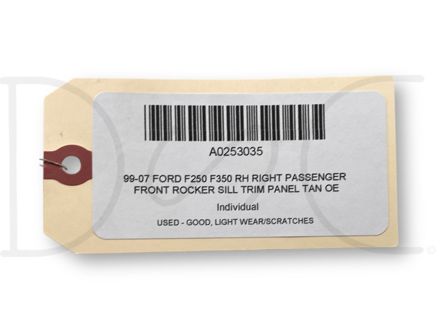 99-07 Ford F250 F350 RH Right Passenger Front Rocker Sill Trim Panel Tan OE